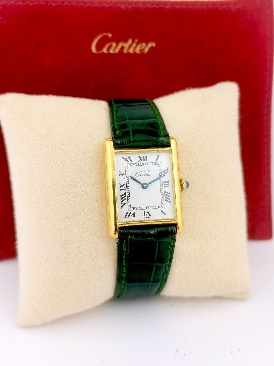 Montre Cartier - Must Tank - Mécanique - Gm_ref 858-photo-7