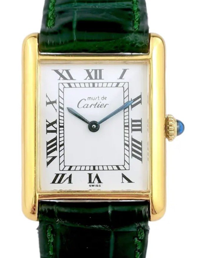 Montre Cartier - Must Tank - Mécanique - Gm_ref 858