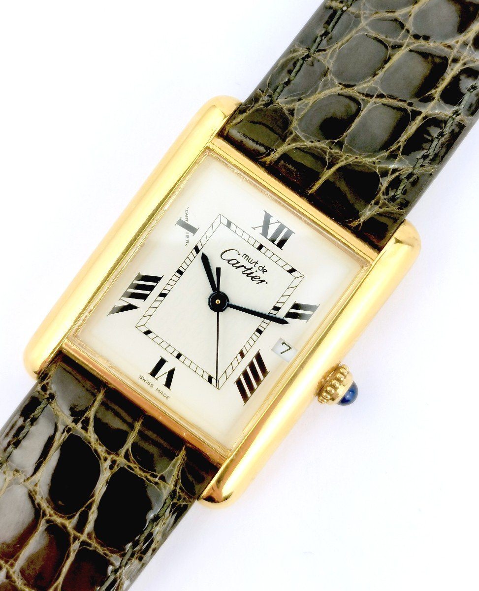 Cartier Watch - Must Tank Xl - Vermeil_ref 866-photo-3