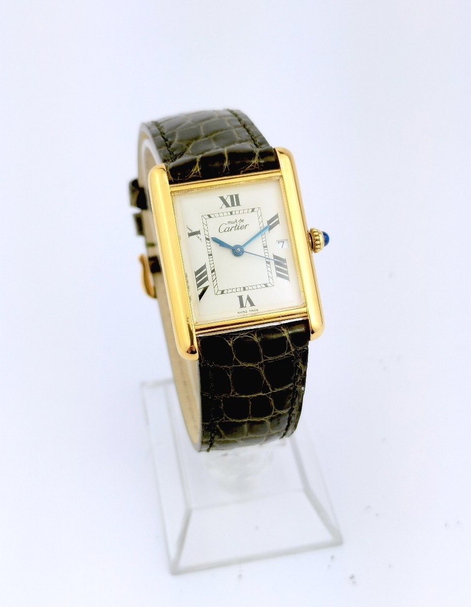 Cartier Watch - Must Tank Xl - Vermeil_ref 866-photo-3