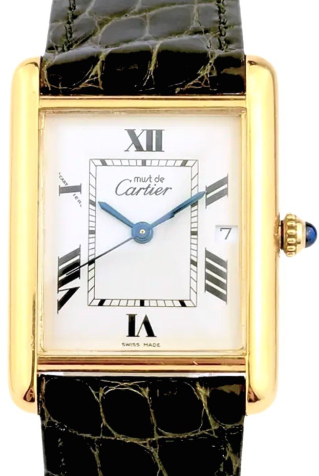 Cartier Watch - Must Tank Xl - Vermeil_ref 866