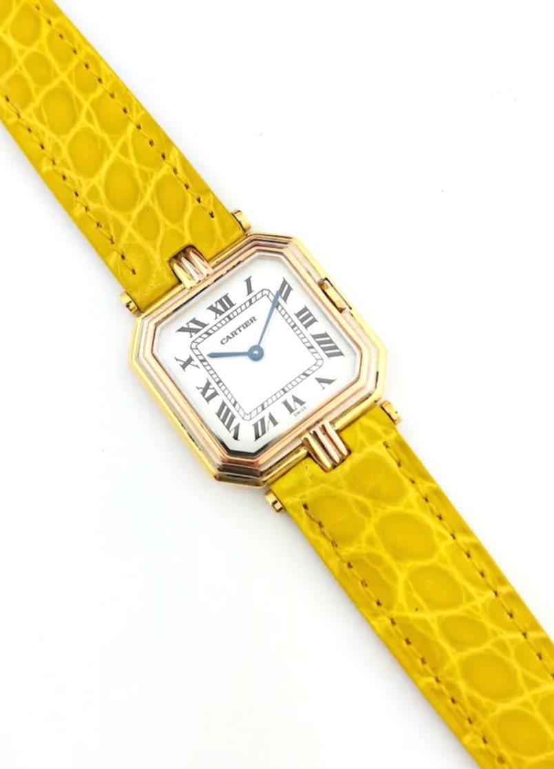 Cartier Watch - Trinity Belt - 3 Golds - 27 Mm, Large Model-photo-2