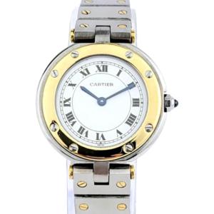 Montre Cartier - Santos Vendôme - Or Et Acier - Petit Modèle (femme)