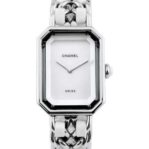 Montre Chanel - Première Rock - Cadran Nacre/acier/cuir Blanc - (femme) 