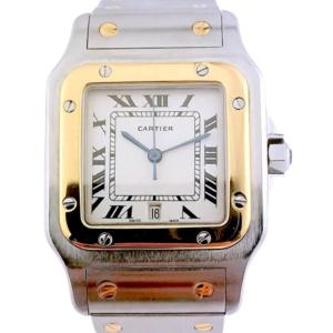 Cartier Watch - Santos Galbée - Gold/steel - Quartz - 29 Mm (unisex)
