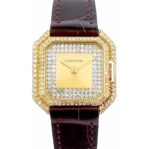 Montre Cartier - Ceinture - Or/diamants - Pm