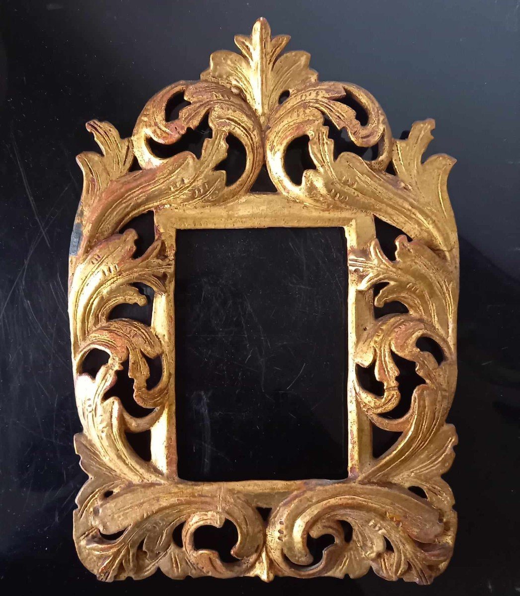 Baroque Golden Wood Frame, Italy Venice, Second Half Of The 17th Century-photo-2