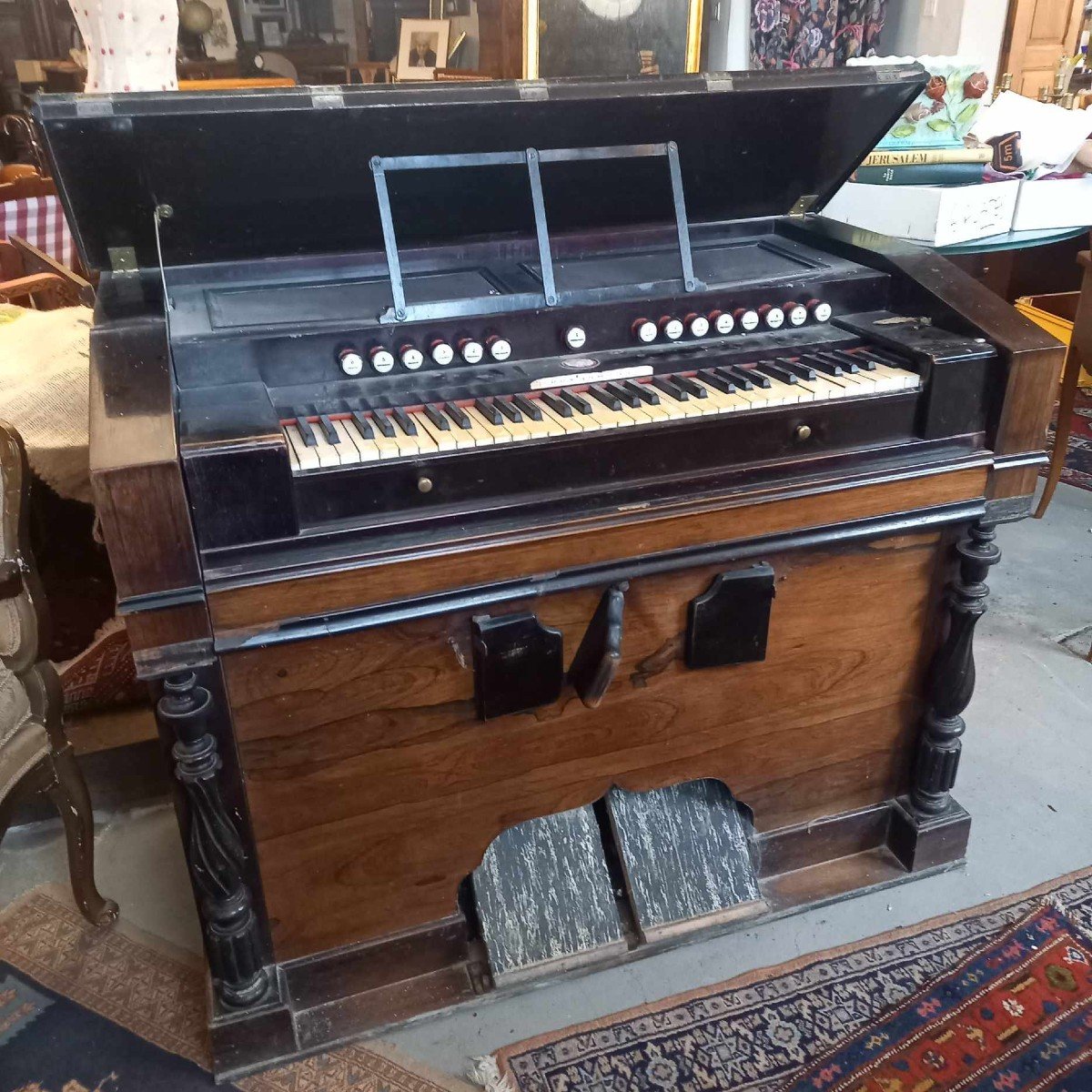 Harmonium H. Christophe & Etienne. 15 Jeux. Fin XIXe Début XXe. 