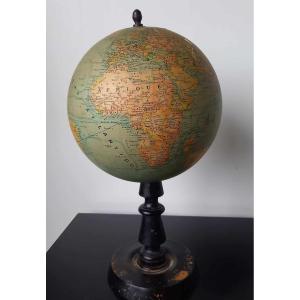 Globe Terrestre Mappemonde vers 1920, Forest Editeur