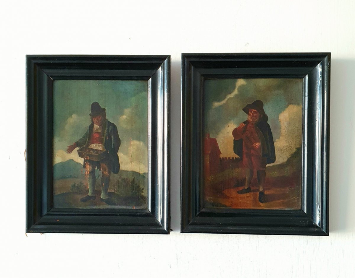 Holland Pendant Paintings, Eighteenth Century