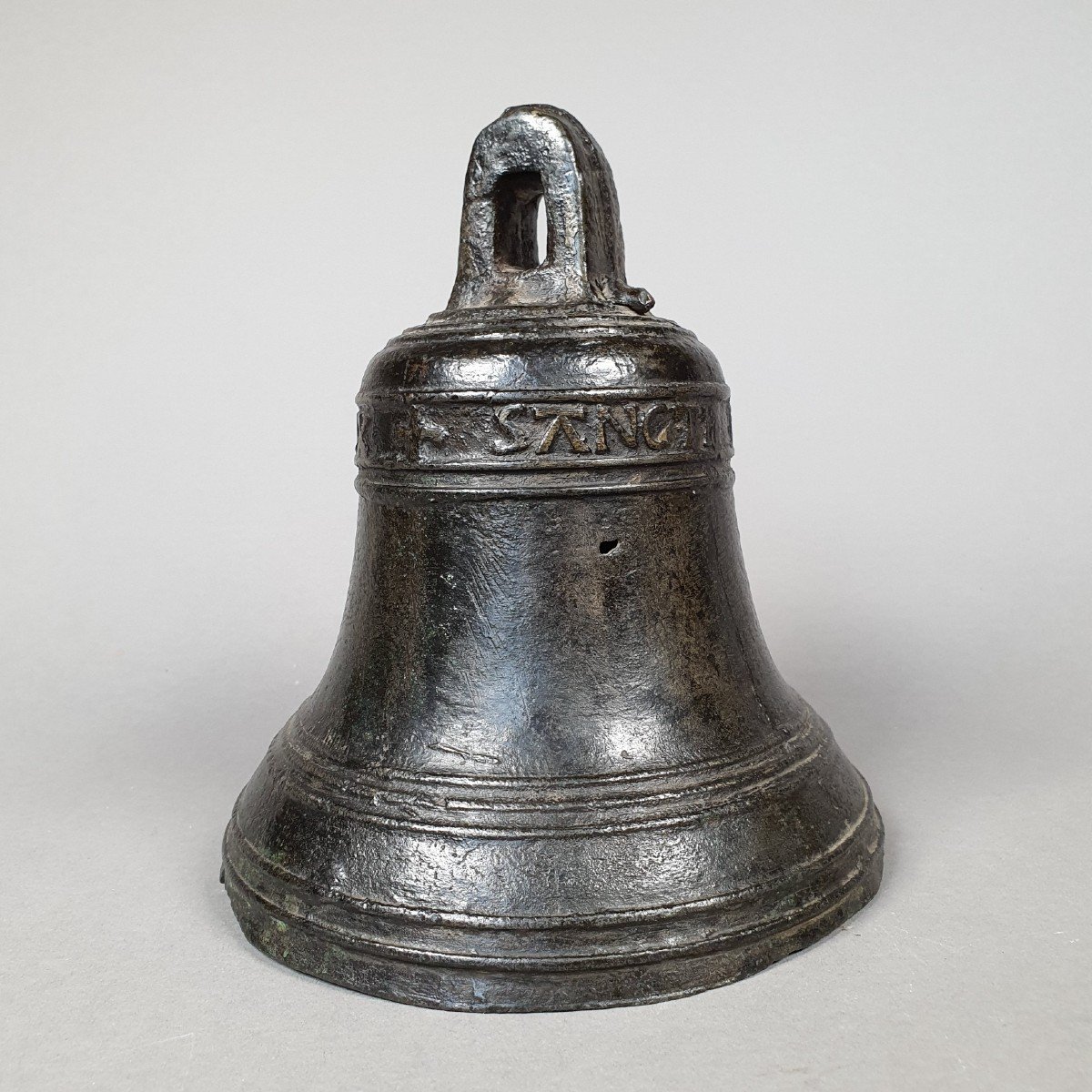 Une Cloche En Bronze, Avec l'Inscription ; +sancte Jacobe, XVIème-photo-3