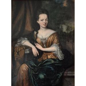 Portrait De Dame, Nicolaes Van Ravesteyn 1661-1750