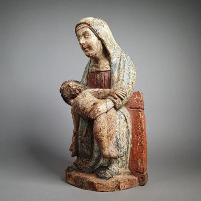 Pietà, Rhineland Around 1330.