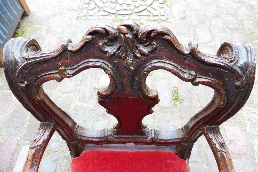 18  Century  Baroco  Italian Armchair -photo-1