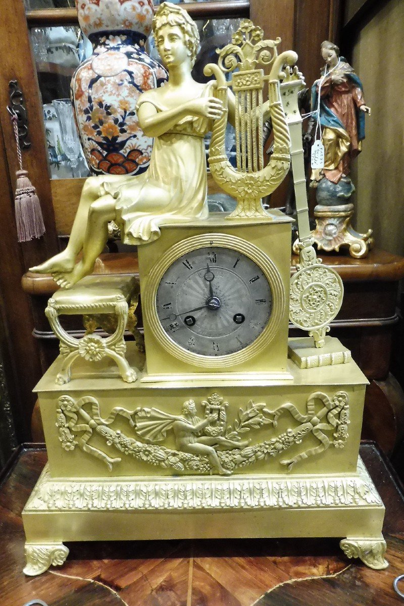 Gilt Bronze Clock Restoration Period  