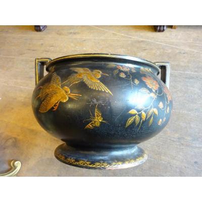 Pot In Glazed Terracotta
