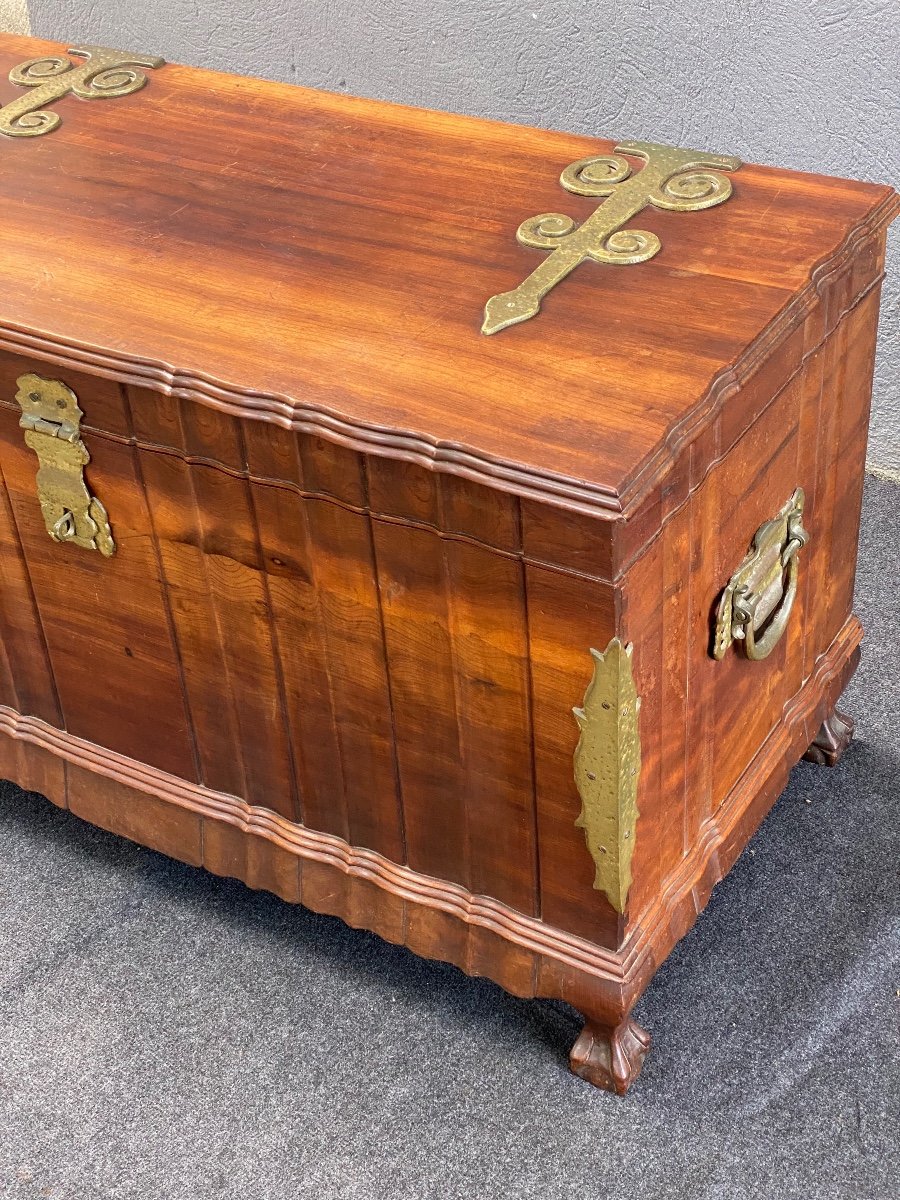 English Mahogany Chest-photo-3