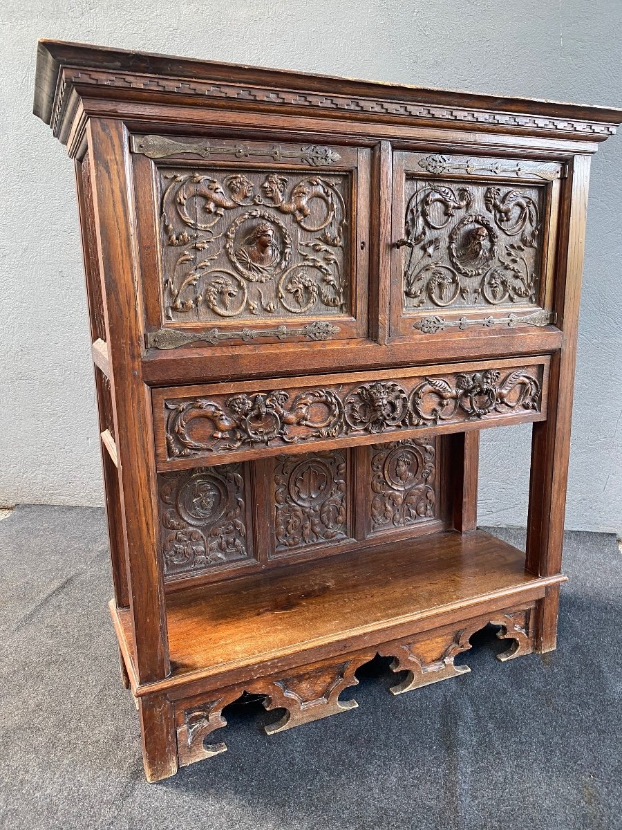 Haute Epoque Dresser In Oak