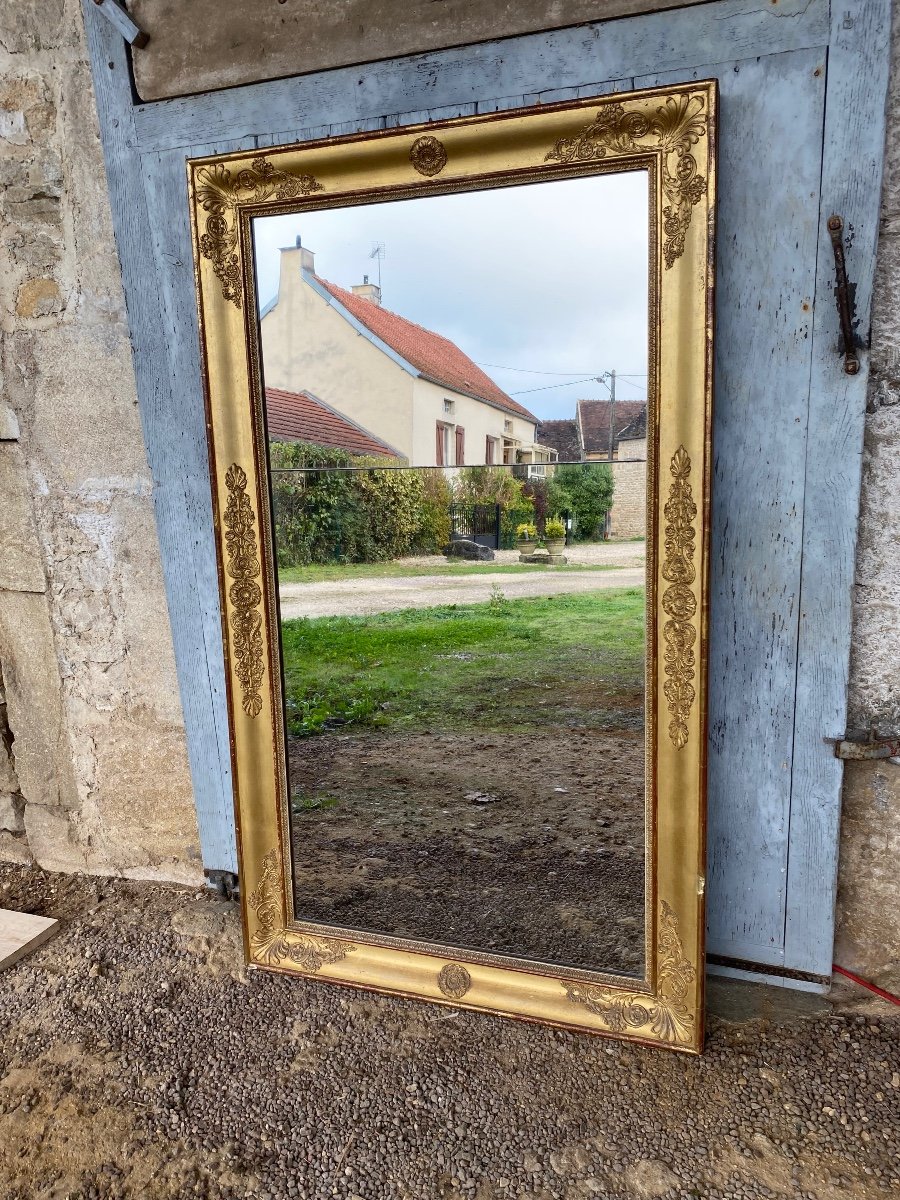 Empire Period Gilded Mirror -photo-2