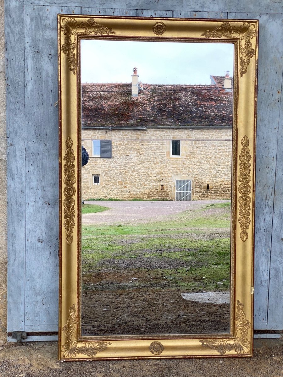 Empire Period Gilded Mirror 