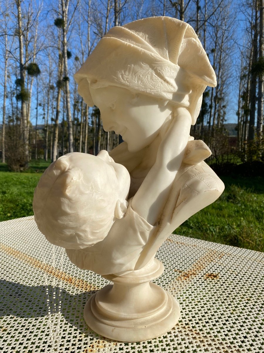 Alabaster Bust -photo-2