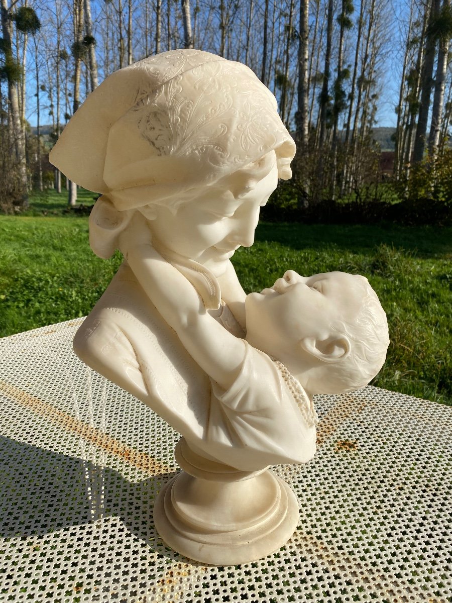 Alabaster Bust -photo-3