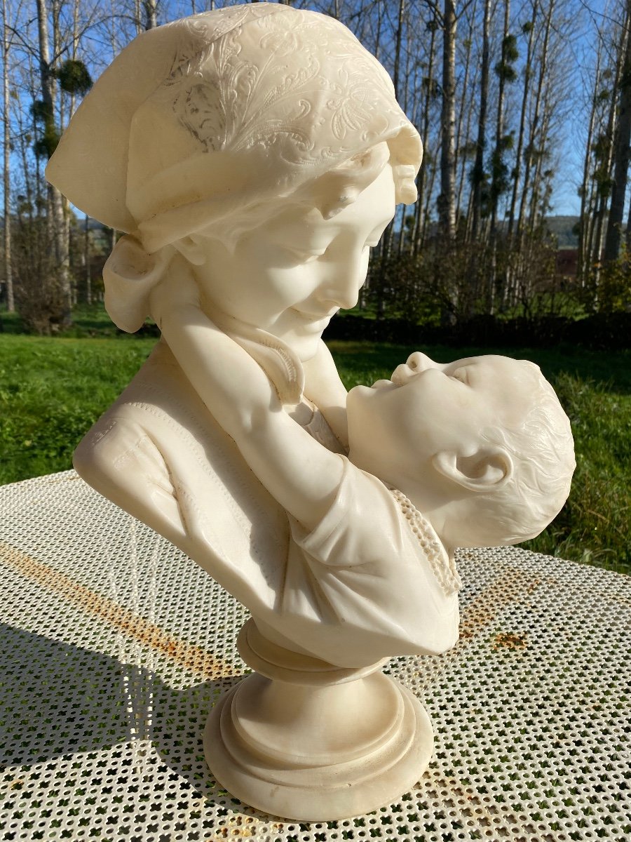 Alabaster Bust 