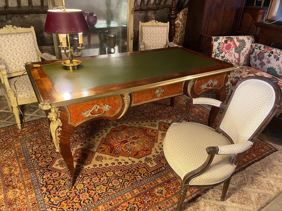 Bureau Ministre De Style Louis XV -photo-2