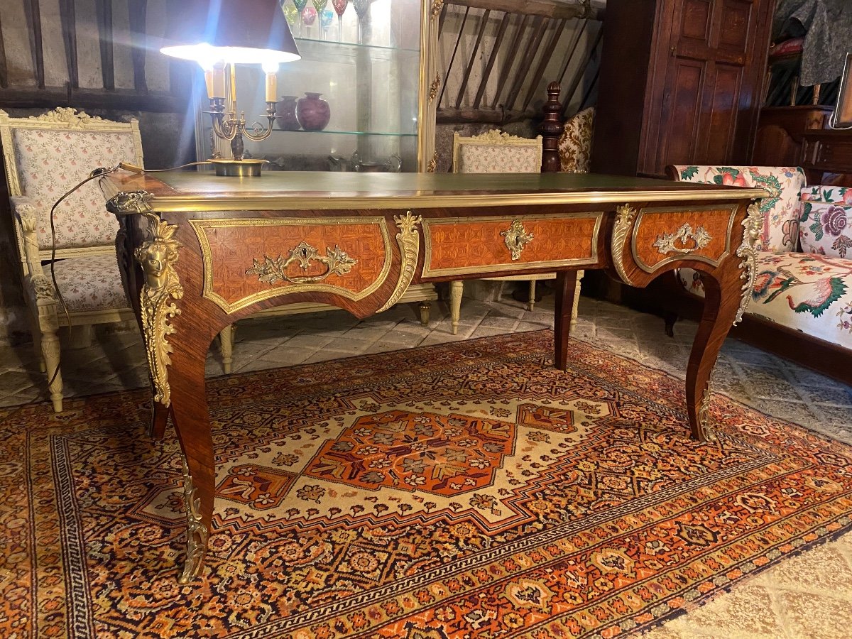 Bureau Ministre De Style Louis XV -photo-4