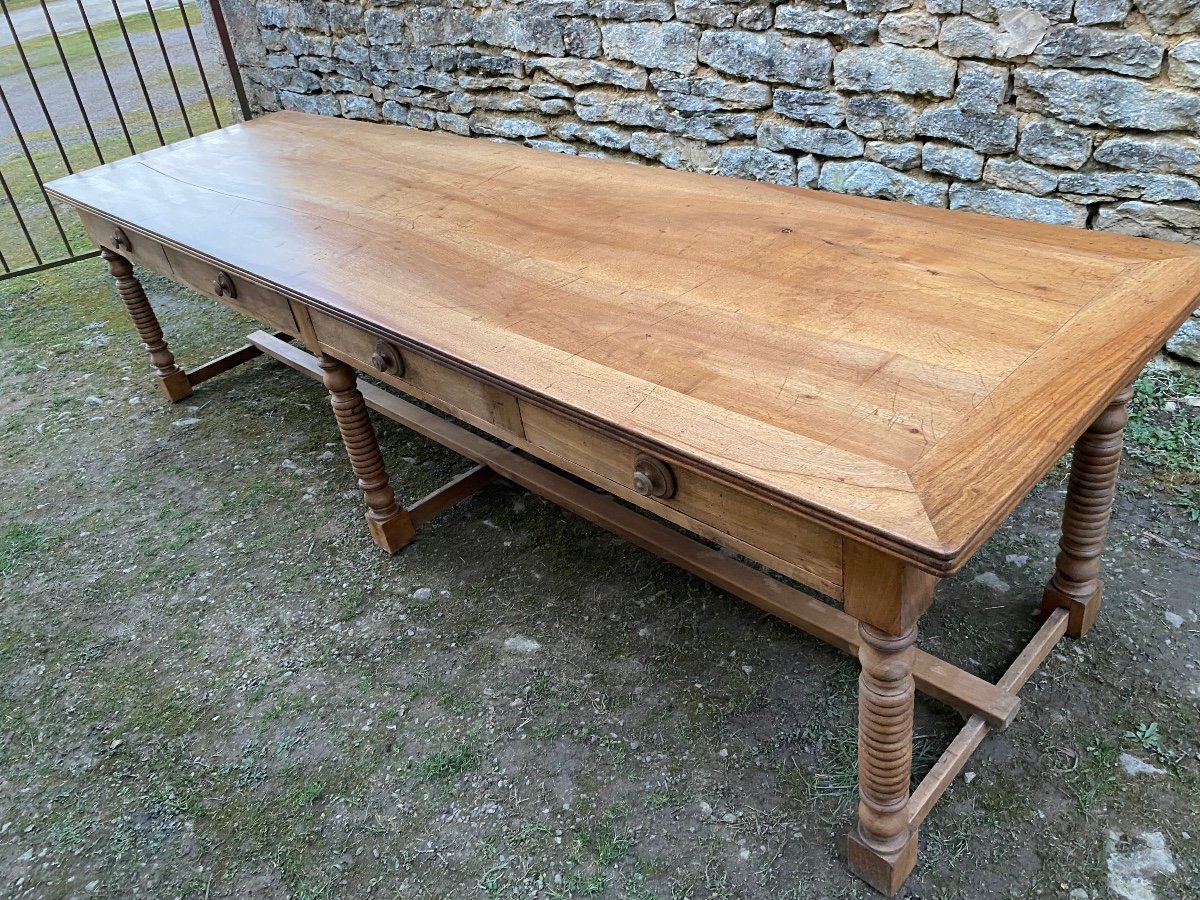 Walnut Draper's Table -photo-1