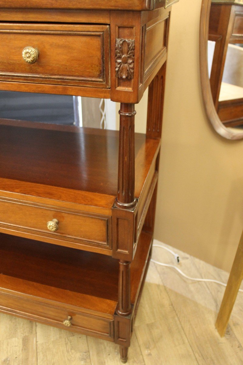 Mahogany Console XIX-photo-4