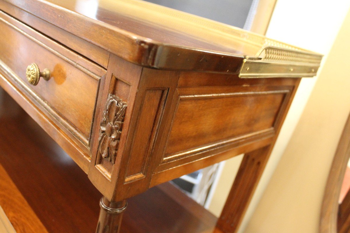 Mahogany Console XIX-photo-1