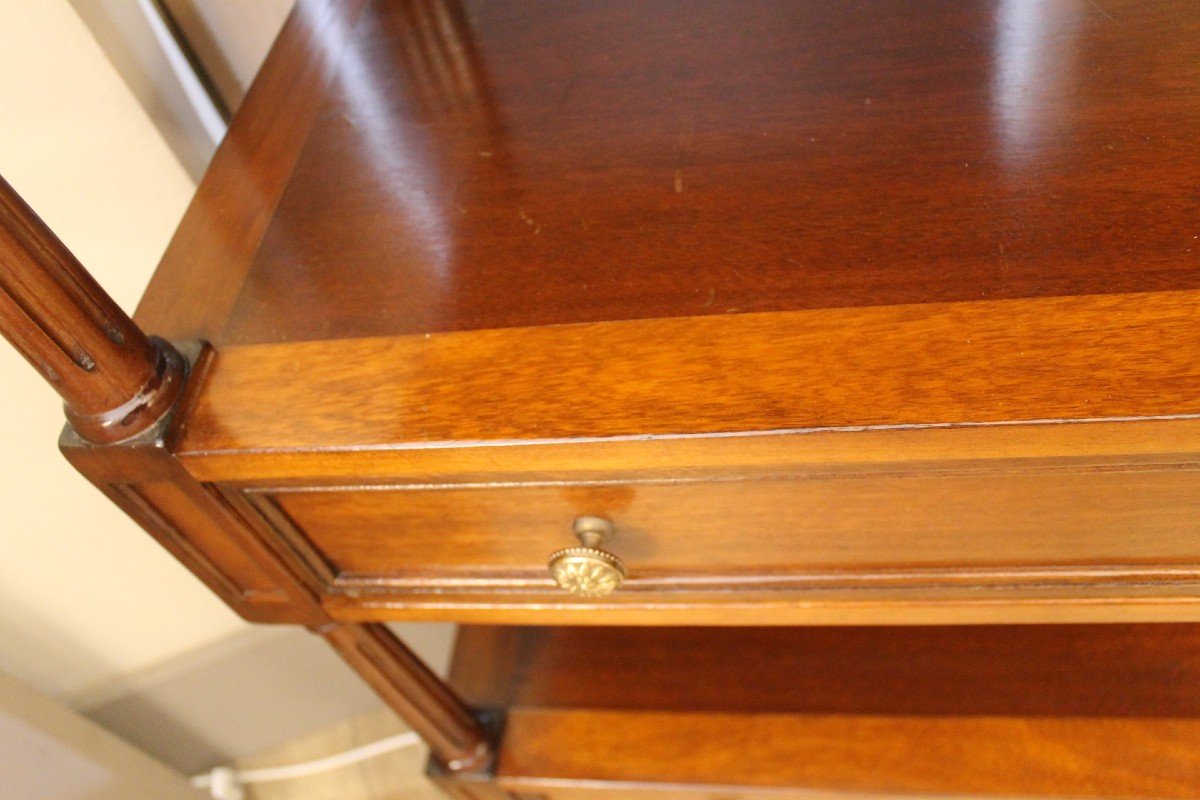 Mahogany Console XIX-photo-8