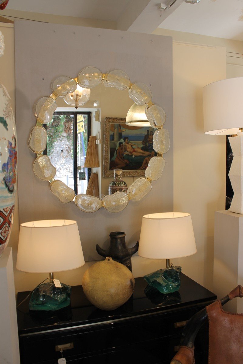 Venetian Murano Mirror, Modernist-photo-7