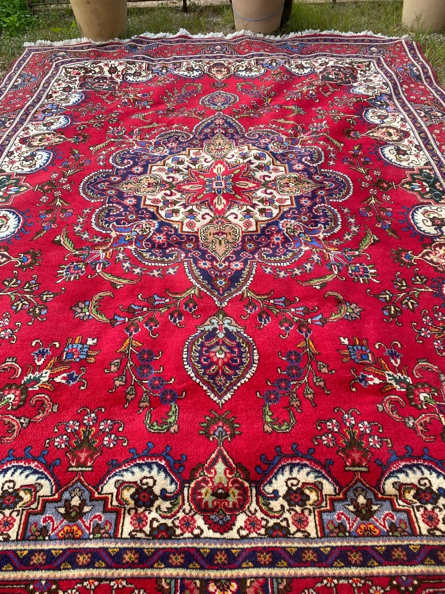 Tapis Persan , XX ème -photo-2