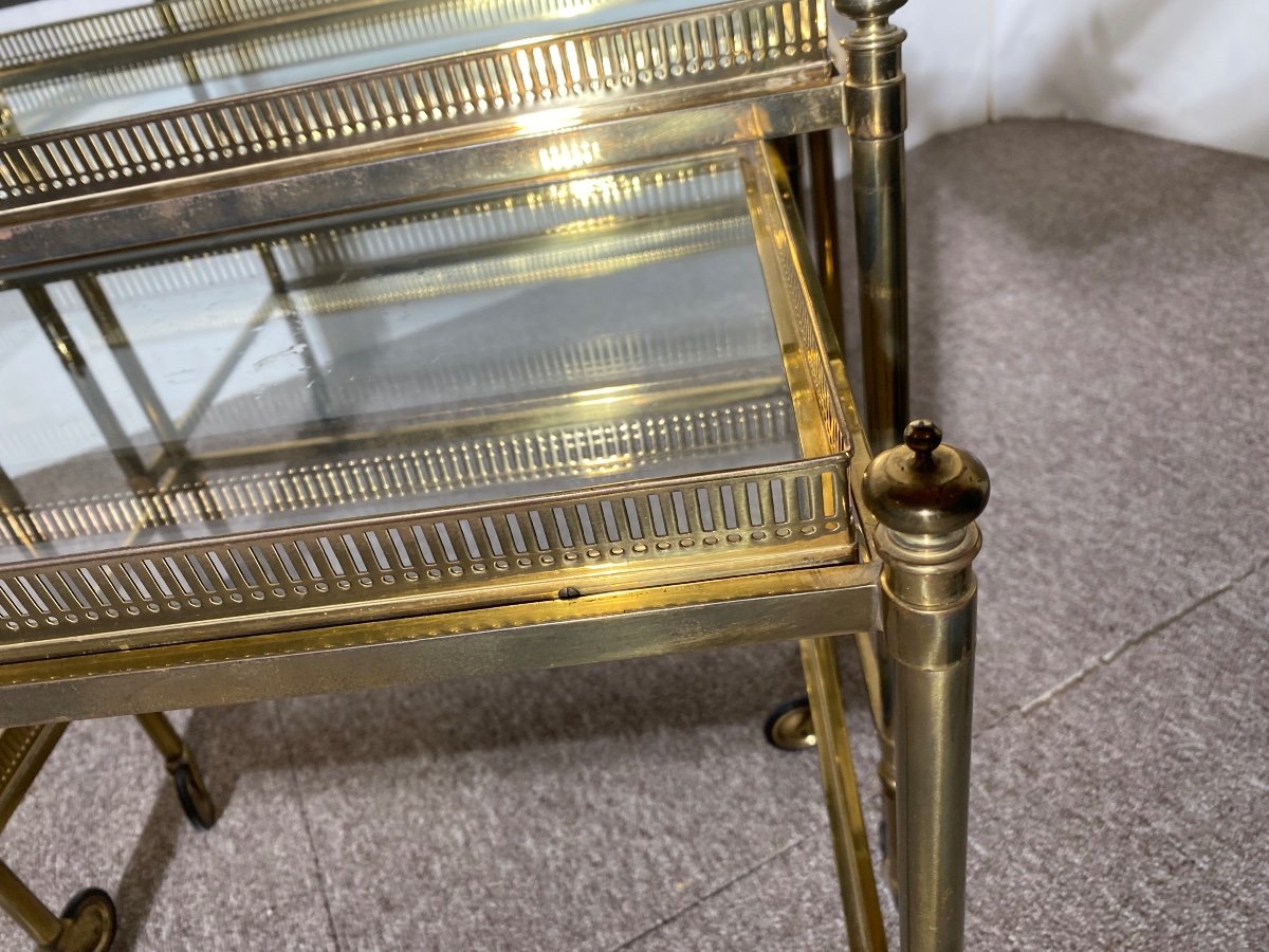 Nesting Tables Maison Jansen, Paris, 20th Century-photo-2