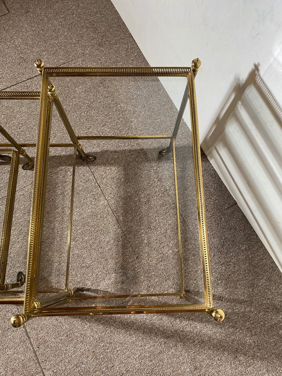 Nesting Tables Maison Jansen, Paris, 20th Century-photo-4