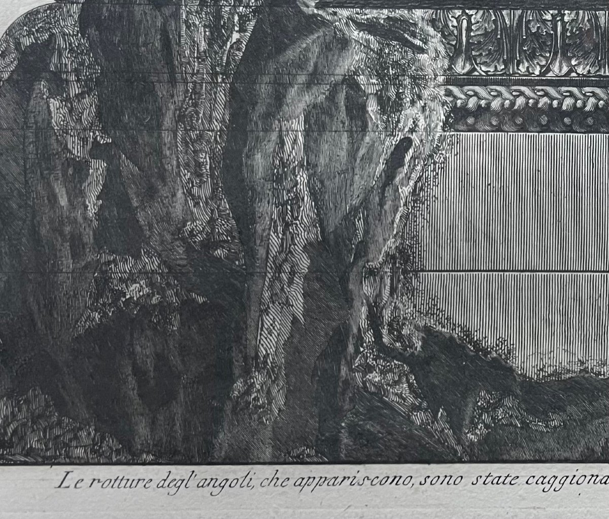 Piranesi 2 Engravings "frontals Of The Base Of Trajan's Column" S. XVIII-photo-3