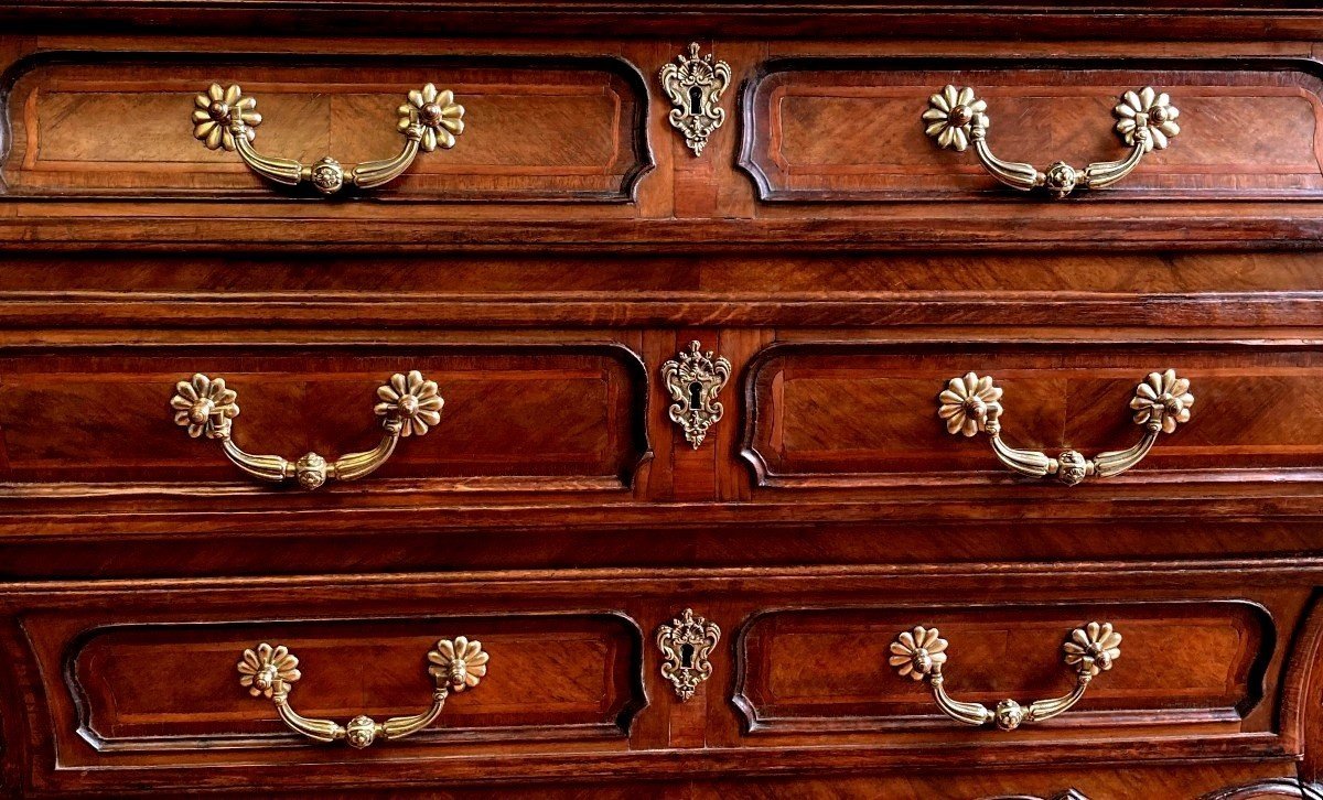 18th Century Louis XV Bordeaux Chest Of Drawers-photo-2