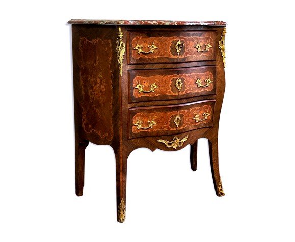 Small Louis XV Style Chest Of Drawers 19th Century