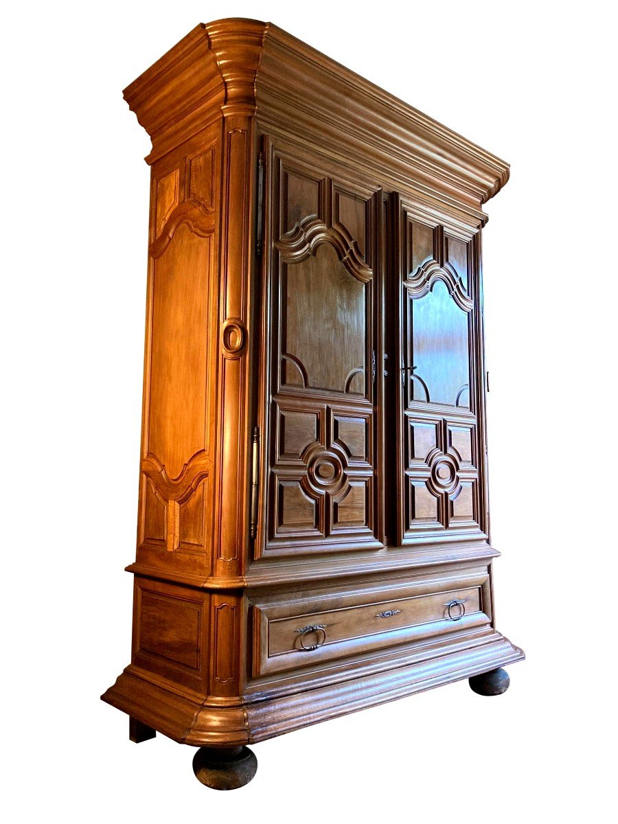 Armoire Monumentale Louis XIV De Château  