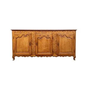 Louis XV Style Sideboard Norman Work From The 19th Century