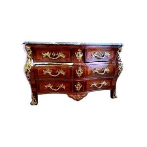 Commode Louis XV estampillée Jean Charles Ellaume