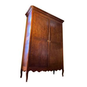 Small 18th Century Mahogany Port Wardrobe