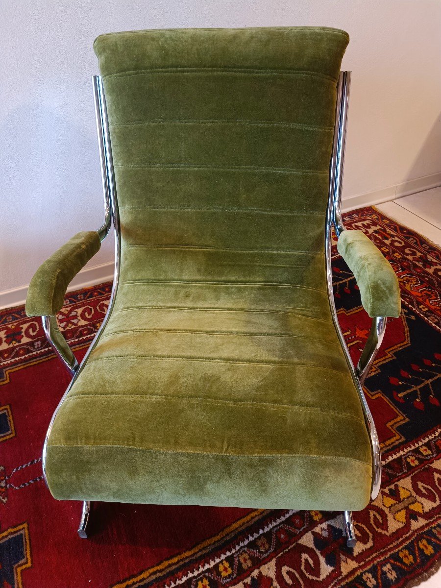 Le Fauteuil Vintage Des Années 70/80-photo-2