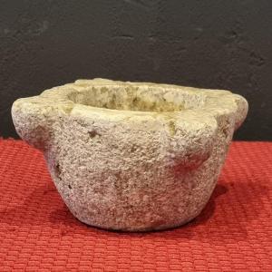 A Treasure From The Past: Marble Mortar Late 1600 Early 1700