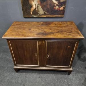 Venetian Walnut Sideboard From The 17th Century, From A Monastic Convent