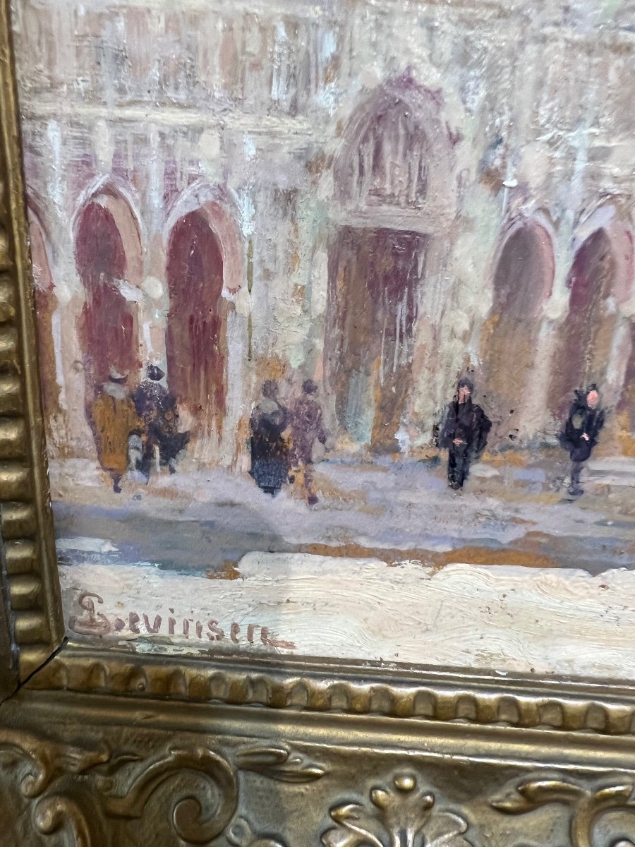 The Grand Place Of Brussels By The Danish Painter Levinsen-photo-4