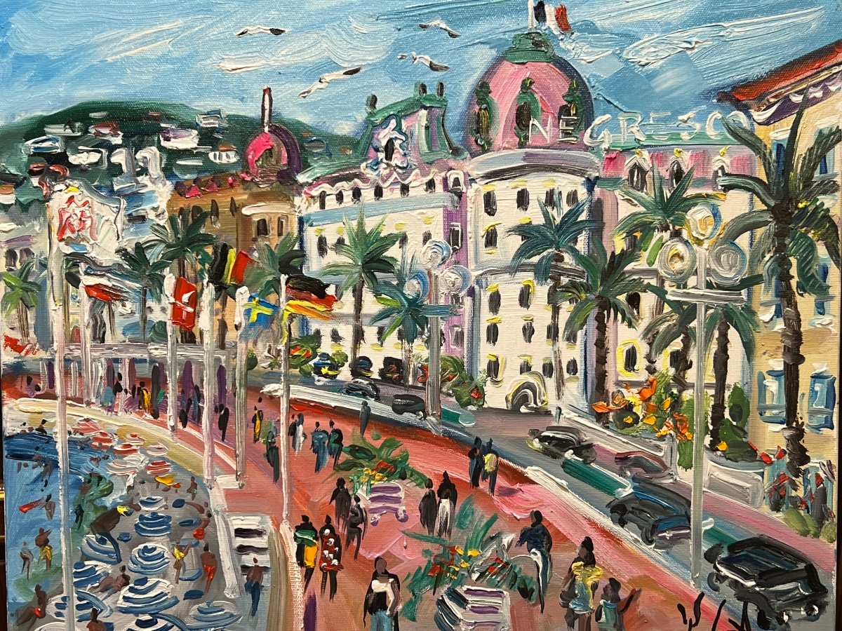 Yvon Grac: The Negresco Palace In Nice