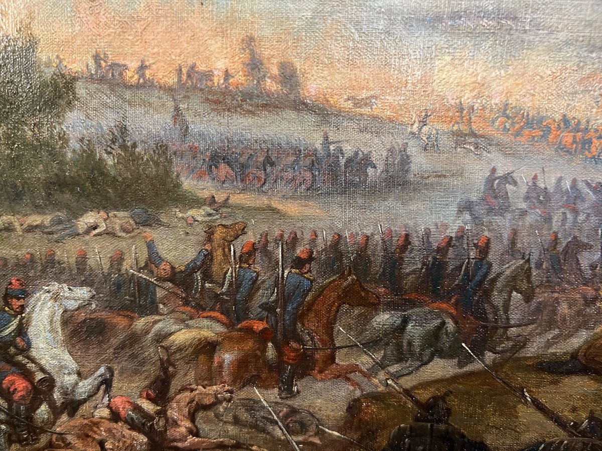 Battle Scene From The Crimean War-photo-1